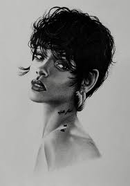 A drawing i painted with pencils