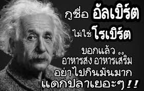 ไอน์สไตน์ ไม่ได้กล่าวไว้...