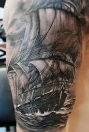 Black And White Nautical Half Sleeve Tattoo Designs Top 103 Nautical Tattoo Ideas 2020 Inspiration Guide Tattoos For Guys Nautical Tattoo Ship Tattoo