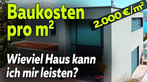 Ein häuschen im grünen, eine schicke villa in der stadt oder ein gemütliches bauernhaus auf dem lande, die vorstellungen. Was Kostet Ein Haus Aufteilung Baukosten Pro Quadratmeter