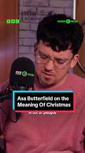 Love this from Asa Butterfield 🎄 Listen to his full interview with Lauren 