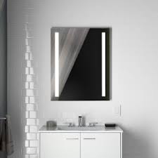Kohler® verdera® lighted medicine cabinets deliver optimally bright, even and shadowless bathroom lighting that is exceptionally close to natural light. Kohler K 99003 Tl Na Verdera 20 Inch X 30 Inch Led Lighted Bathroom Medicine Cabinet Slow Close Hinge Internal Magnifying Mirror Aluminum Recess Or Surface Mount Amazon Com