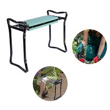 Outsunny Gardening Kneeler Seat Bench Kneel Folding Ergonomic Versatile Garden Tool Garden Accessories Aosom Canada