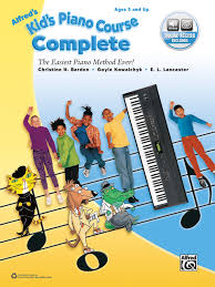 With the right piano lesson books in hand, you can really tackle your new instrument with gusto! Alfred S Kid S Piano Course Complete The Easiest Piano Method Ever Book Online Audio Barden Christine H Kowalchyk Gayle Lancaster E L 9781470633073 Amazon Com Books