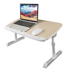 Laptop Bed Tray Table Adjustable Laptop Bed Stand Desk Folding Laptop Standing Desk Table Portable Computer Lap D Bed Tray Table Bed Tray Laptop Desk Stand