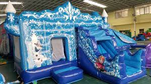 Welcome to the official site for disney frozen. New Frozen Jumping Castle Combo Youtube