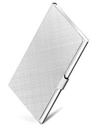 4.7 out of 5 stars 10,158. Maxgear Professional Metal Business Card Holder Pocket Business Card Case Slim Business Card Carrier Business Card Holders Wallet For Men Women 3 7 X 2 3 X 0 3 Inches Stainless Steel Rectangle Buy