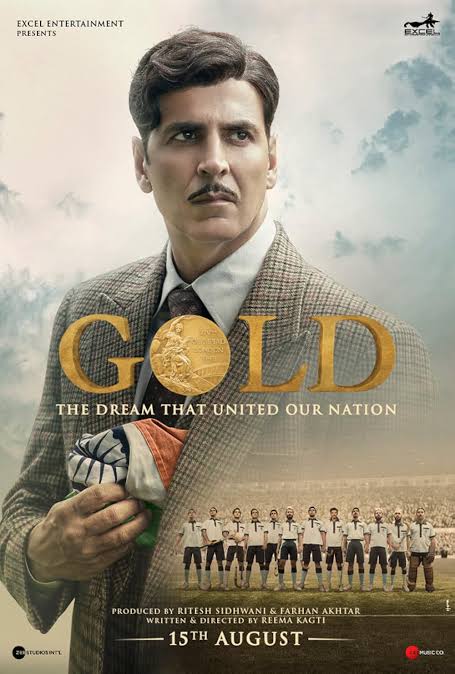 Gold movie poster (2018)