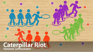 Pair up students and have them face each other, six feet apart. Caterpillar Riot Standards Based Pe Game For Your Gym Thephysicaleducator Com
