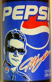 Jeff Gordon # 24 NASCAR Pepsi & Dew Crew Mountain Dew ~ UNOPENED 12 oz.  Bottles