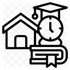 No downloading or installation is required! Free Home Schooling Line Icon Available In Svg Png Eps Ai Icon Fonts