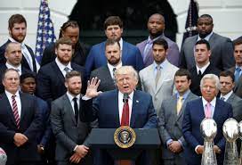 1 day ago · tom brady is known to shy away from making any political statement but on tuesday during the tampa bay buccaneers' visit to the white house, the reigning super bowl mvp made a veiled dig at. Tom Brady Pulls Out Of Patriots White House Ceremony Trump Stays Mum On Qb