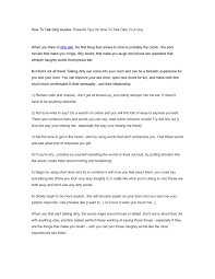 If you have a fear of slugs and know its irrational, joke about it. Calameo How To Talk Dirty Guides Powerful Tips On How To Talk Dirty To A Guy