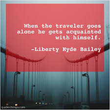 Liberty Hyde Bailey When The Traveler Goes Alone Oscar Wilde Chuck Palahniuk Eric Roberts