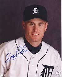 SCOTT LIVINGSTONE TIGERS SIGNED 8X10 PHOTO W/COA