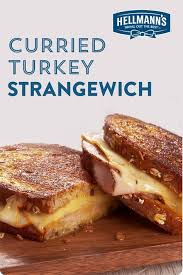 Part Turkey Part Grilled Cheese With Curry Mayo Bringing It All Together Great Sandwich For Leftovers Clic Recipes Healthy Breakfast Recipes Turkey Recipes
