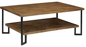 To make your living room even more beautiful and functional, explore our selection of complementary living room tables, including both end tables and. Modern Industrial Coffee Table Black Metal Frame With Parquet Patterned Top Midcentury Coffee Tables By Efurnish Houzz