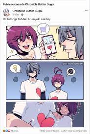 Butter sugoi heart shirt comic