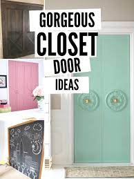Bathroom doors have different kinds, shapes, and sizes, and they are all taken into account when building or renovating a home. 18 Makeover Closet Door Ideas That Ll Give You Closet Envy