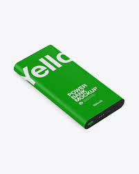 Download from free file storage. Matte Power Bank Mockup Front View In Device Mockups On Yellow Images Object Mockups