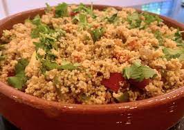 Cook for 30 seconds, stirring occasionally. Moroccan Red Pepper Couscous Salad The Plant Based Dad