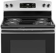 GE® 30" Free Standing Electric Range-Silver