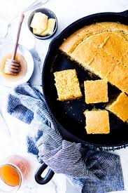 I had a bit more than a planned cornbread for dinner and needed a substitute for cornmeal, i had grits and a scant 1/4cup of yellow cornmeal. Gluten Free Cornbread Vanilla And Bean