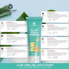 Lidah buaya atau aloe vera dipercaya banyak manfaatnya bagi kulit berjerawat. Azarine Soothing Hydrating Aloe Vera Gel With Honey 100 Ml Extra 50ml Shopee Indonesia