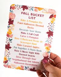 Hallmark's vida cards embodies the latino spirit and offers a variety of. How To Make A Fall Bucket List Card Mixbook Inspiration