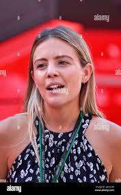 Carlos sainz girlfriend hi-res stock photography and images