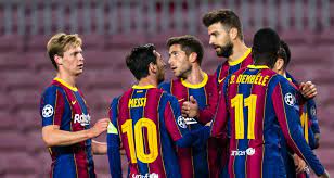 Le fc barcelone, fondé en 1899 par hans gramper, est un club historique du championnat de le club évolue avec une tenue grenat et bleu à domicile en référence à la tenue du club suisse du fc. Fc Barcelone Fc Barcelona Wikipedia Un Perfectlyours