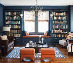 Our window seat & built in bookshelves have definitely become our kid's favorite spots to cozy up & read. 36 Fabulous Home Libraries Showcasing Window Seats