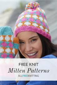 36 Free Knitted Mitten Patterns