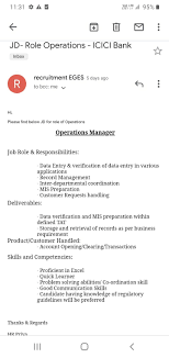Deposit operations includes tasks which seek to manage deposit and operational risk Kadambari Patil Branch Operations Manager Icici Bank Linkedin