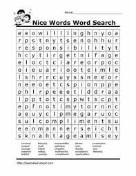 19 therapy word search ideas school counseling social skills character education
