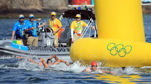 Sharon van rouwendaal of the netherlands celebrates winning gold in the women's 5km final during the open water swimming on day seven of the european championships glasgow 2018 at loch lomond on august 8, 2018 in. Open Water At The Olympics Swim England Open Water