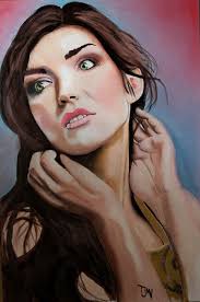 Photo credit 'SHEFTSOFF' A famous photographer who specialises in feminine  portraiture Oils