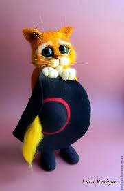 kot v sapogah zakazat na yarmarke masterov 1085rru myagkie igrushki rostov na donu needle felted animals felt cat felt animals