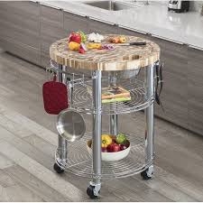 If you have any questions about your purchase or any other product for sale, our. Symple Stuff Jurado Kitchen Cart With Wood Top Wayfair Round Kitchen Kitchen Tops Kitchen Cart