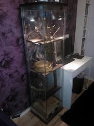 Ikea Detolf Vivarium Hack Ikea Hackers Ikea Detolf Vivarium Reptile Habitat