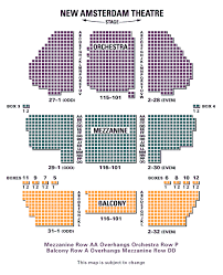 Aladdin Tickets Seating Chart Broadway New York Musical