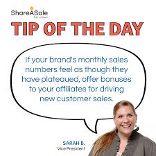 0 ww 0 ana tip of the day!!! Tip Of The Day Encourage Affiliates To Send New Customers