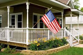 I have a flagpole that is equipt to display a flag from both sides. How To Hang The American Flag When To Hang The Flag