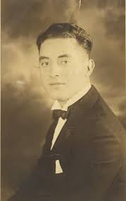 Dapper ran in the Guglielmi family. Undated portrait of elder brother  Alberto.