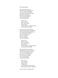 Entschuldigen sie sich höflich und berichten sie, warum sie nicht kommen können. Der Zauberlehrling Text