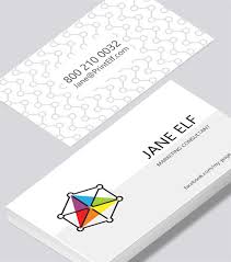 Create great looking business marketing materials quickly. Marketing Consultant Business Card Modern Design