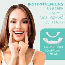 Temporary False Teeth Filling Repair, Dental Kit for Fillings Chipped  Tooth, Cosmetic Dentures Temporary False Teeth Top and Bottom Tooth Cover  Alternative Dentures for Men and Women : Amazon.co.uk: Health & Personal
