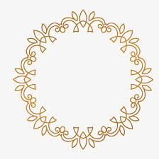 Folha Decorativa Moldura Circular Molduras De Caixas Arabesco Moldura Monogramas Para Casamento