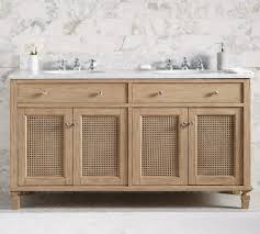 Ove decors dylan 60 bath vanity 2 undermount rectangular white ceramic sinks; Sausalito 60 Double Sink Bath Vanity Pottery Barn