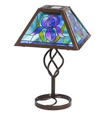 Tiffany Style Solar Outdoor Table Accent Lamp Solar Lighting Outdoor Table Lamps Tiffany Style Table Lamps Lamp